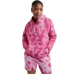 Champion Women's Crush Tie Dye Hoodie XS Inari-Crush